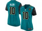 Women Nike Jacksonville Jaguars #10 Brandon Allen Game Teal Green Team Color NFL Jersey