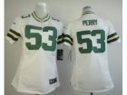 Nike Women Green Bay Packers #53 Perry White Jerseys
