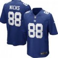 Nike nfl New York Giants #88 Hakeem Nicks blue jersey
