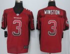Nike Tampa Bay Buccaneers #3 Winston Red Jerseys(Drift Fashion Elite)