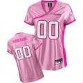 Customized Minnesota Vikings Jersey Women Pink Football