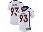 Women Nike Denver Broncos #93 Jared Crick Vapor Untouchable Limited White NFL Jersey