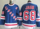 nhl new york rangers #68 jagr lt.blue