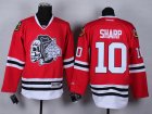 NHL chicago blackhawks #10 Patrick Sharp Stitched red jersey[2014 new]