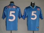 nfl tennessee titans #5 collins 50th lt,blue