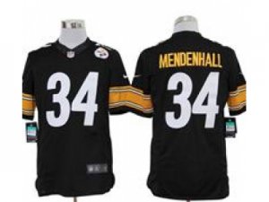 Nike NFL Pittsburgh Steelers #34 mendenhall Black(Limited)Jerseys