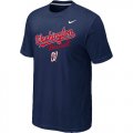 Nike MLB Washington Nationals 2014 Home Practice T-Shirt - Dark blue