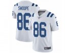 Mens Nike Indianapolis Colts #86 Erik Swoope Vapor Untouchable Limited White NFL Jersey