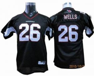 kids Arizona Cardinals #26 Chris Wells Alternate jersey black