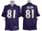 Nike NFL Baltimore Ravens #81 Anquan Boldin purple Jerseys (Limited)