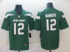 Nike Jets #12 Joe Namath Green New 2019 Vapor Untouchable Limited Jersey