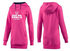 Women Indianapolis Colts Logo Pullover Hoodie-082