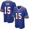 Mens Nike Buffalo Bills #15 Brandon Tate Game Royal Blue Team Color NFL Jersey