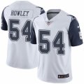 Youth Nike Dallas Cowboys #54 Chuck Howley Limited White Rush NFL Jersey