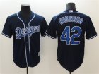 Los Angeles Dodgers #42 Jackie Robinson Navy Cool Base Jersey