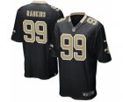 Men New Orleans Saints #99 Sheldon Rankins Black 2016 Draft Pick Game Jersey