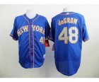 mlb jerseys new york mets #48 degrom blue