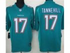 Nike NFL Miami Dolphins #17 Ryan Tannehill Green Jerseys(Limited)2013