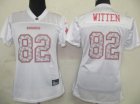 women nfl dallas cowboys #82 witten white[2011 fem fan]