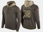 Nike Blue Jackets 38 Boone Jenner Olive Salute To Service Pullover Hoodie