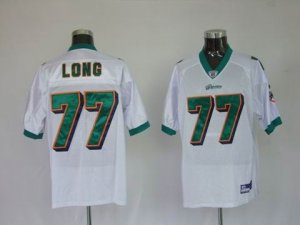 nfl miami dolphins #77 long white