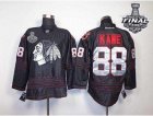 nhl jerseys chicago blackhawks #88 kane full black[2013 stanley cup]