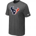 Houston Texans Sideline Legend Authentic Logo T-Shirt Dark grey