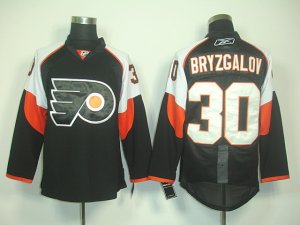 nhl philadelphia flyers #30 bryzgalov black