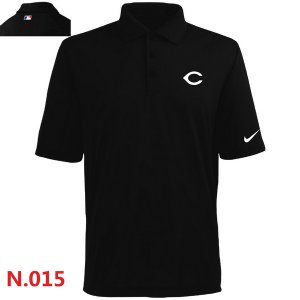 Nike Cincinnati Reds 2014 Players Performance Polo -Black