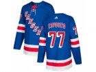 Men Adidas New York Rangers #77 Phil Esposito Royal Blue Home Authentic Stitched NHL Jersey
