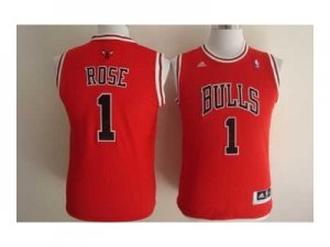 nba chicago bulls #1 rose red[2014 latin nights]