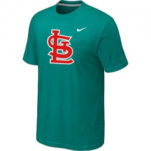 MLB St.Louis Cardinals Heathered Green Nike Blended T-Shirt