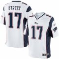 Mens Nike New England Patriots #17 Devin Street Limited White NFL Jersey