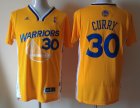 NBA Golden State Warriors #30 Stephen Curry yellow jerseys