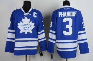 nhl jerseys toronto maple leafs #3 PHANEUF lt.blue[2013 new PATCH C]