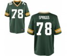 Men's Nike Green Bay Packers #78 Jason Spriggs Elite Green Team Color NFL Jersey