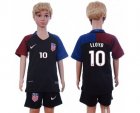 USA #10 LLOYD Away Kid Soccer Country Jersey