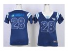Nike women jerseys tennessee titans #28 chris johnson blue[fashion Rhinestone sequins]