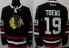 nhl jerseys chicago blackhawks #19 toews black[2014 winter classic]