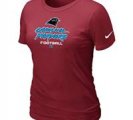 Women Carolina Panthers red T-Shirt