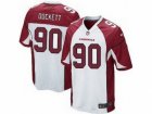 Nike Arizona Cardinals #90 Darnell Dockett White Jerseys(Game)