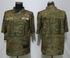 Nike Saints #13 Micheal Thomas Camo Salute To Service Limited Jersey
