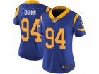 Women Nike Los Angeles Rams #94 Robert Quinn Vapor Untouchable Limited Royal Blue Alternate NFL Jersey