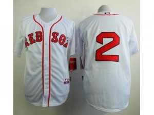 MLB Boston Red Sox #2 Xander Bogaerts white Cool Base jerseys