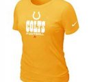 Women Indianapolis Colts Yellow T-Shirt