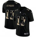 Nike Chargers #17 Philip Rivers Black Statue Of Liberty Limited Jersey