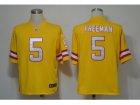 Nike NFL Tampa Bay Buccaneers #5 Josh Freeman Yellow Game Jerseys