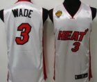 kids Miami Heats #3 Wade white[2011 Finals]