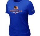 Women Cincinnati Bengals blue T-Shirt