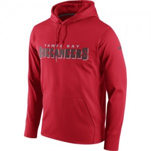 Tampa Bay Buccaneers Nike Circuit Wordmark Essential Performance Pullover Hoodie Red